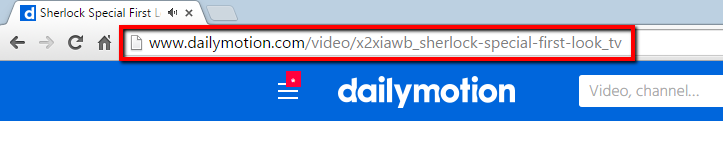 DailyMotion Block