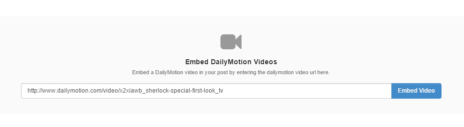 DailyMotion Block