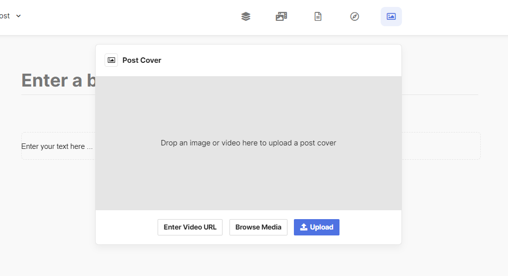 Adding Post Cover