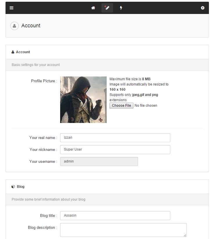 Edit Profile