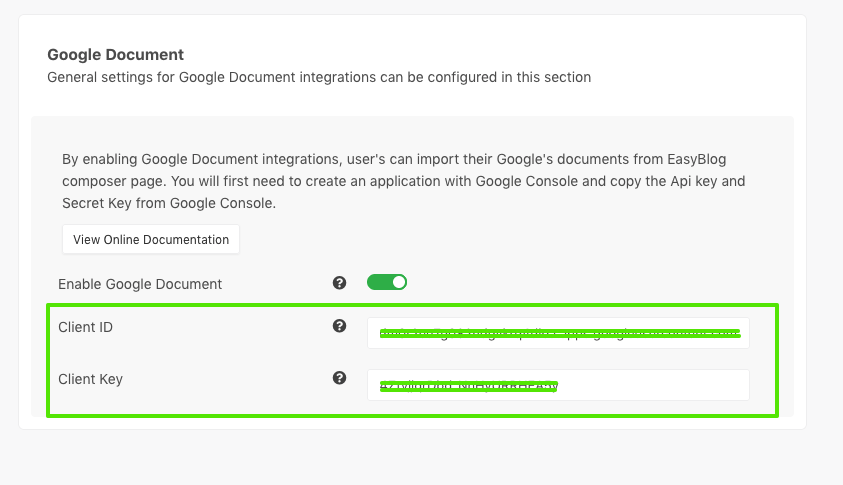 Enable Google APIs & Services
