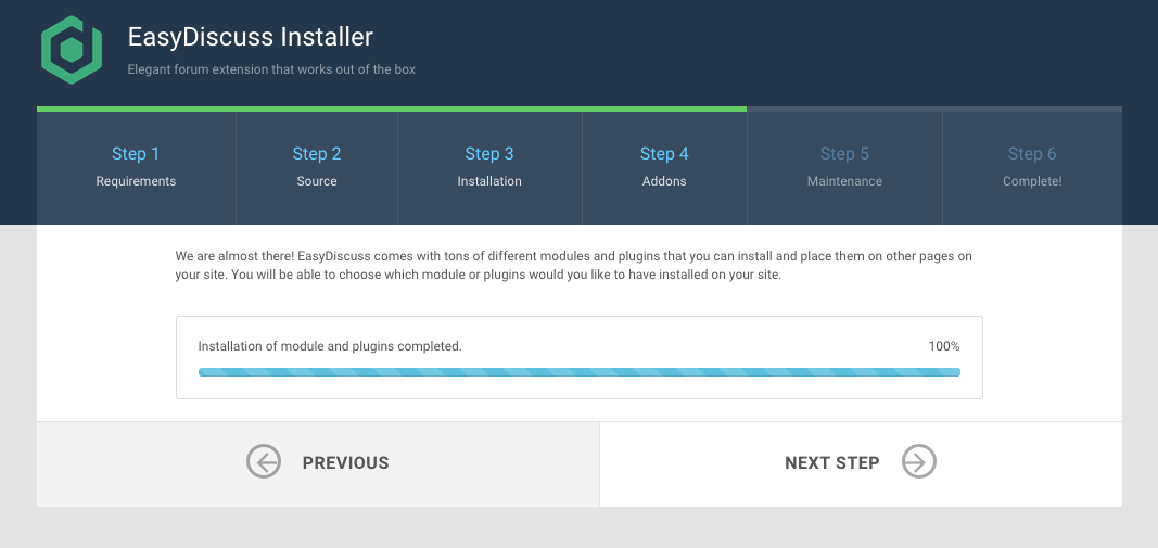 Installing EasyDiscuss
