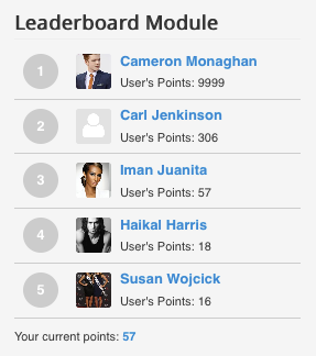 Leaderboard Module