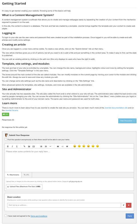 EasyDiscuss Content Plugin