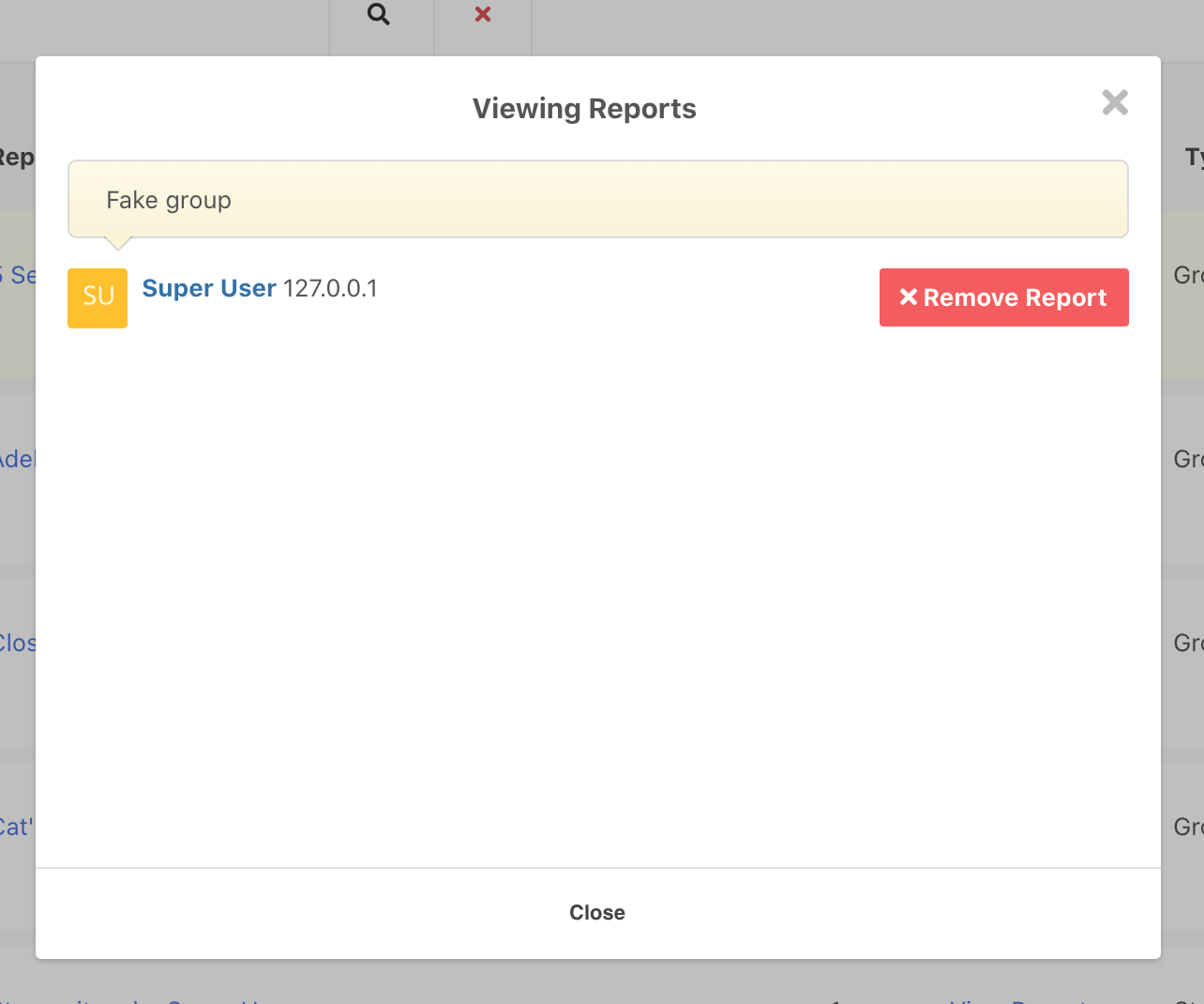 Reports details