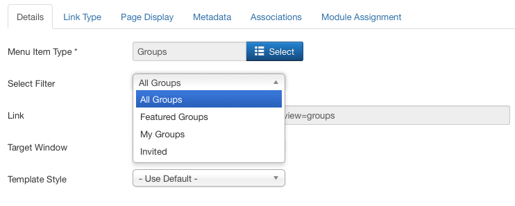 Groups