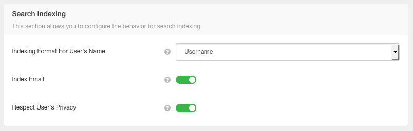 EasySocial Search Indexing