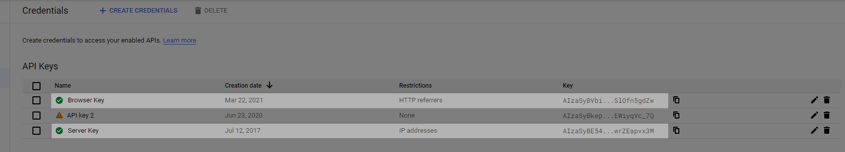 Google Map API Restriction