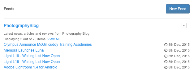 RSS Feeds
