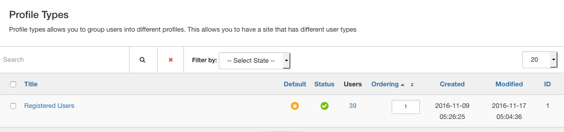 Registration Module