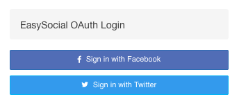 OAuth Login Module