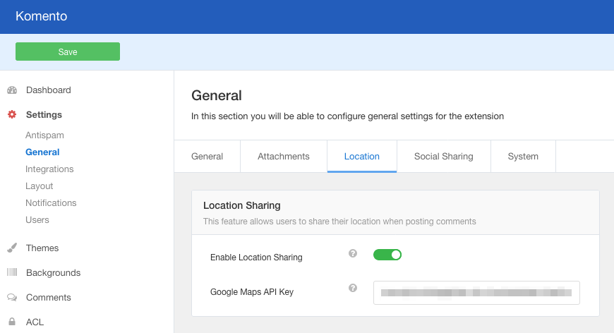 Location Sharing
