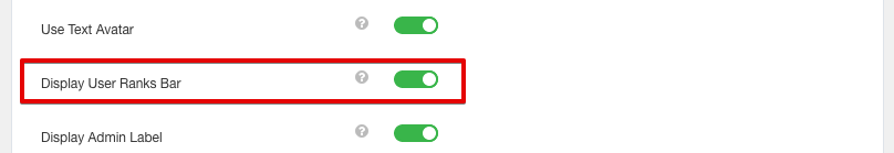 User Configuration