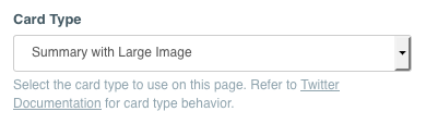 Twitter Configuration