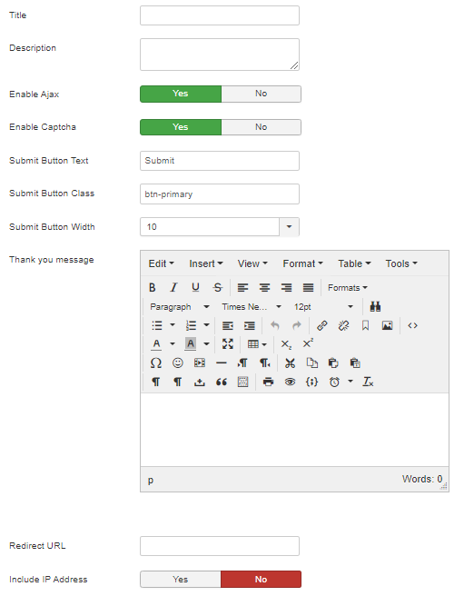 Module tab