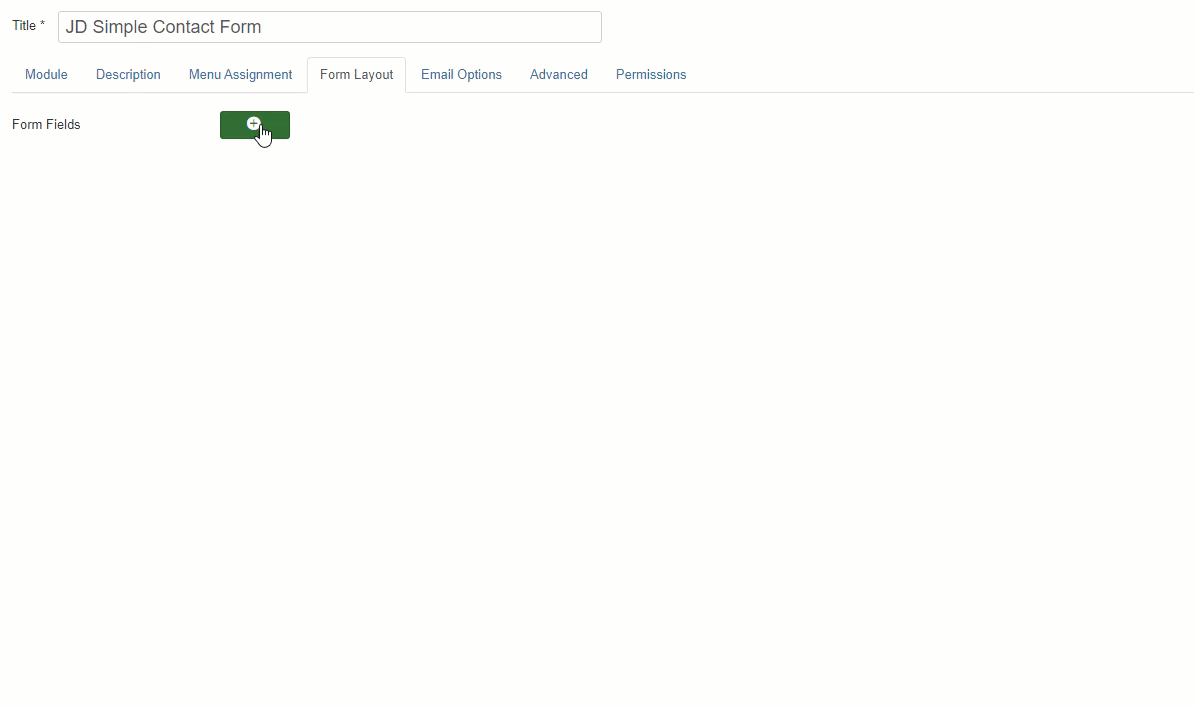 Module tab